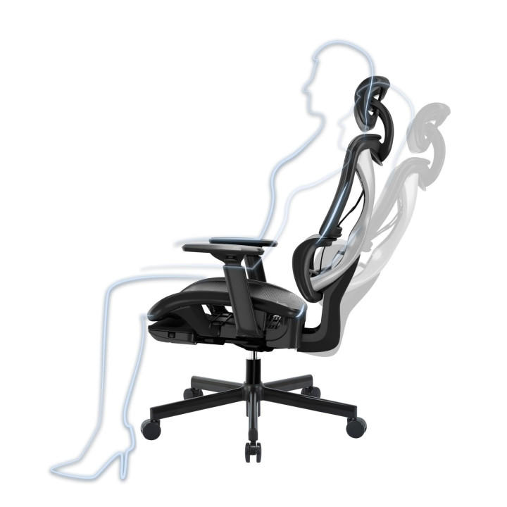 MOZOS ERGO-R fotel ergonomiczny biurowy obrotowy