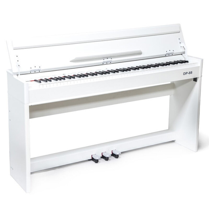 V-TONE DP-88 WH biale pianino cyfrowe ze statywem drewnianym