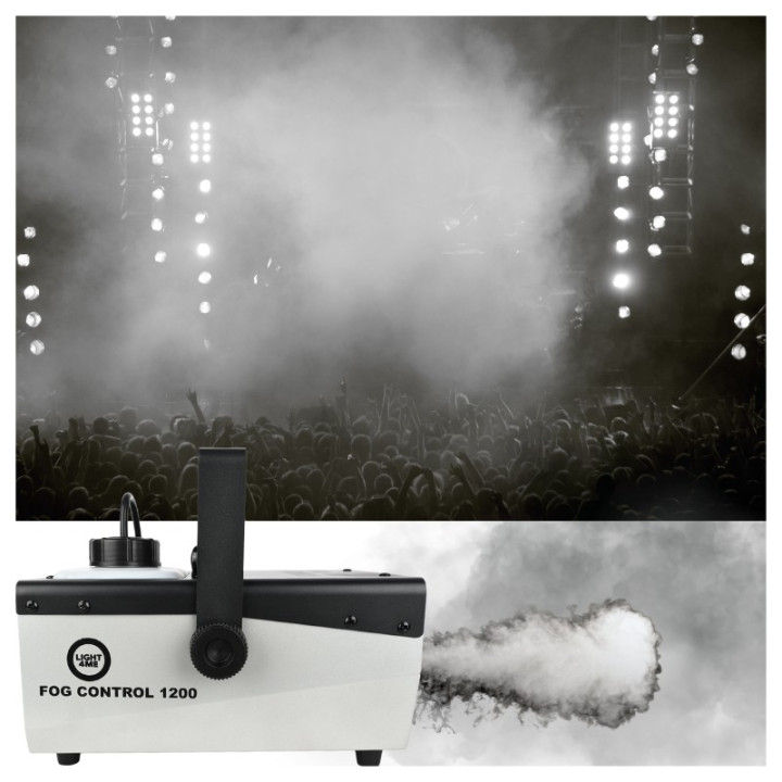 LIGHT4ME FOG CONTROL 1200 TIMER profesjonalna wytwornica dym