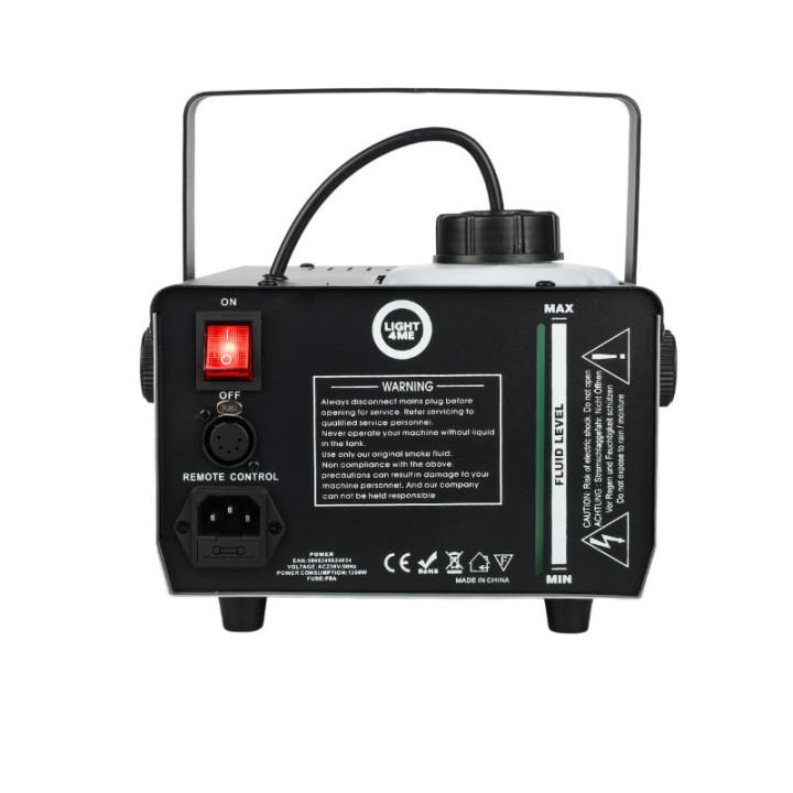 LIGHT4ME FOG CONTROL 1500 TIMER profesjonalna wytwornica dym