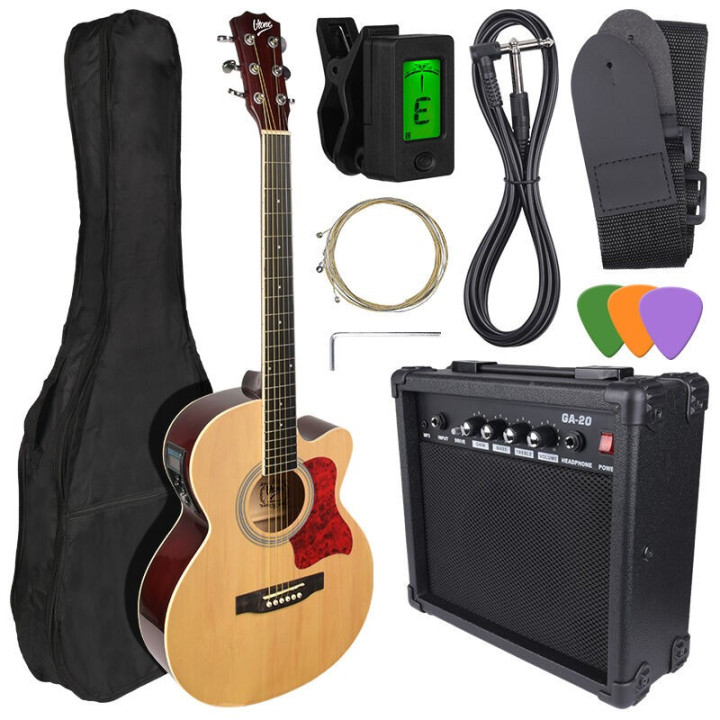 V-TONE EAG SET NT gitara elektroakustyczna + wzmacniacz gita
