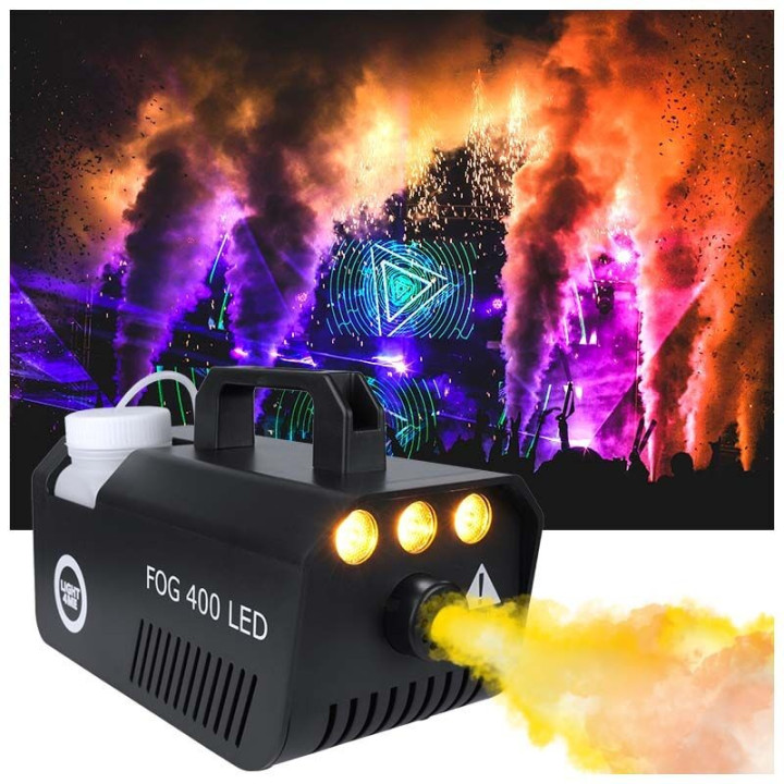 LIGHT4ME FOG 400 LED wytwornica dymu mgly