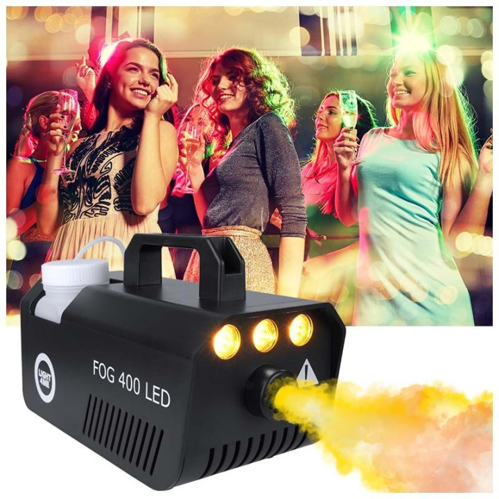 LIGHT4ME FOG 400 LED wytwornica dymu mgly