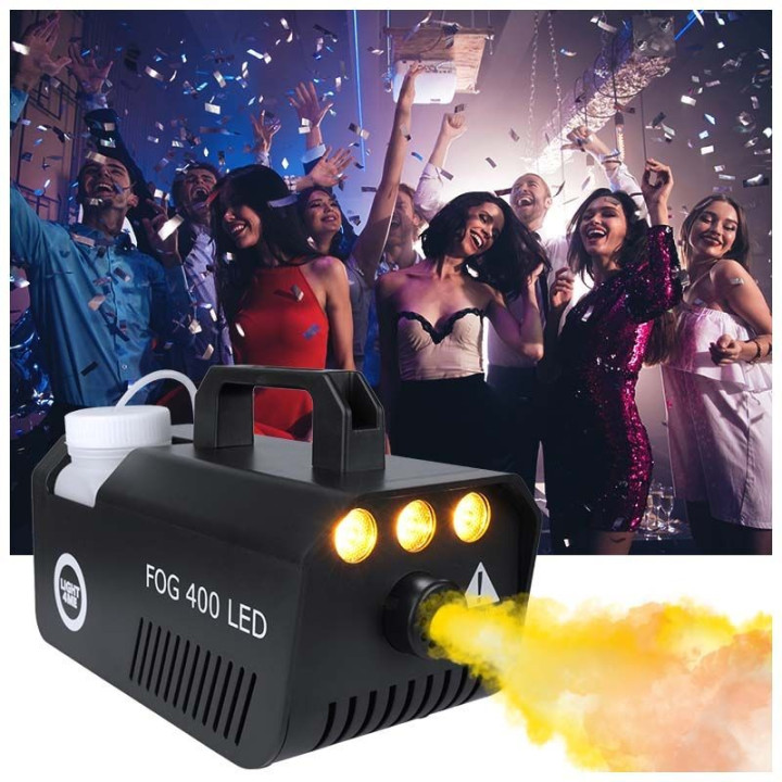 LIGHT4ME FOG 400 LED wytwornica dymu mgly