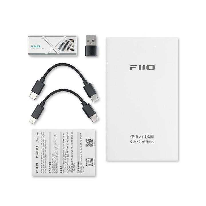 FIIO KA13 Silver wzmacniacz sluchawkowy DAC lightning / USB-