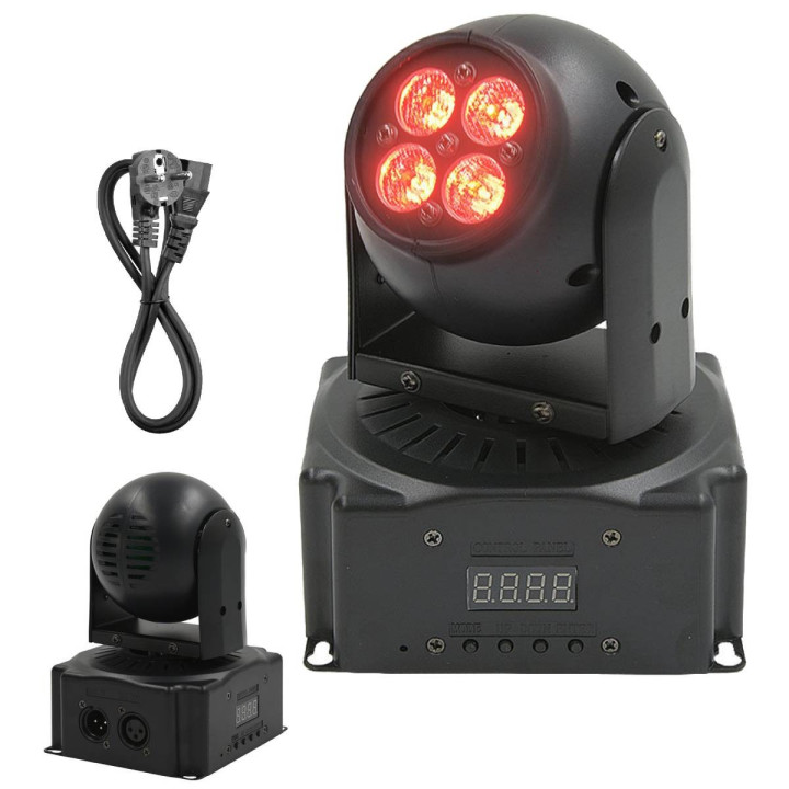 NN 408 MINI WASH glowica ruchoma LED