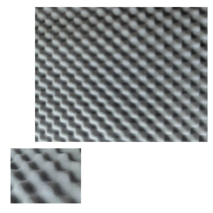 DNA AMR2 szara mata akustyczna samoprzylepna 200x100x3 cm