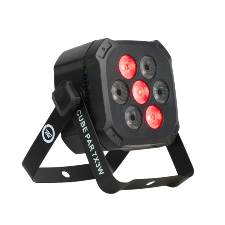 LIGHT4ME CUBE PAR 7X3W reflektor par oswietlenie sceniczne e