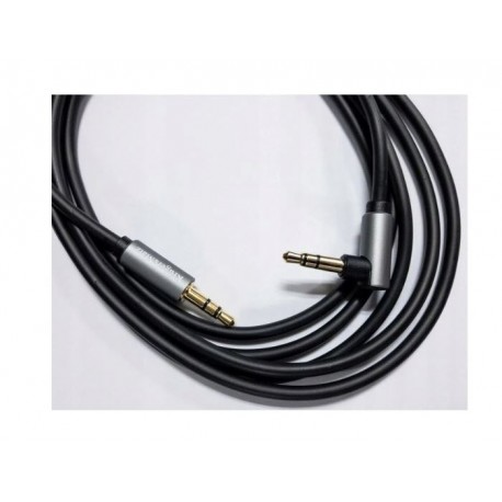 KRUGER&MATZ KM0312 Kabel wtyk kątowy - wtyk prosty jack 3.5 stereo 1.0m Kruger&Matz