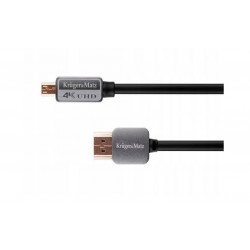 KRUGER&MATZ kabel HDMI - micro HDMI wtyk-wtyk (A-D) 3m