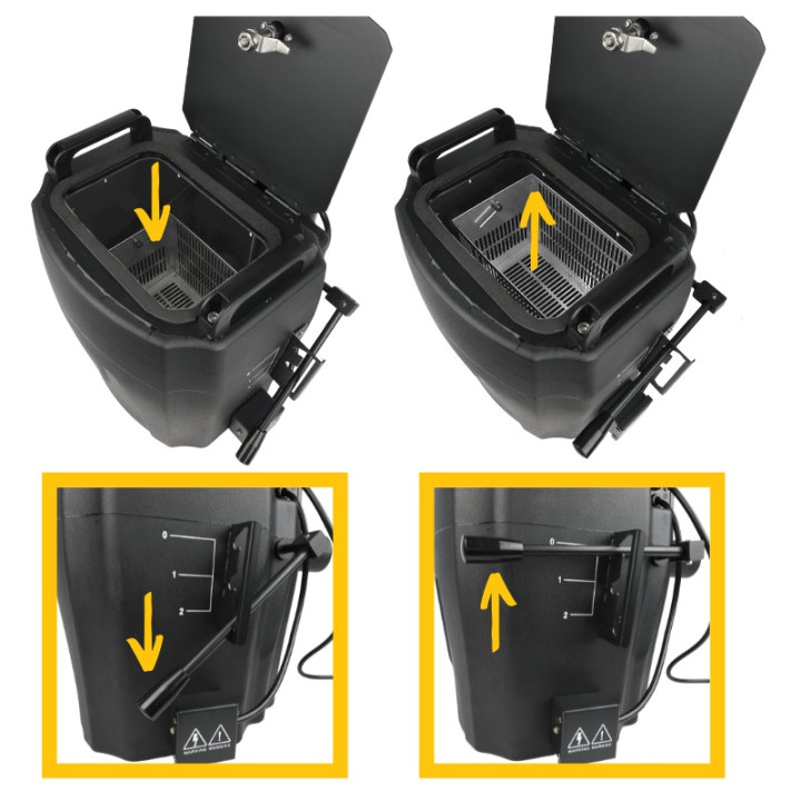 LIGHT4ME ICE LOW FOG 3500W potezna wytwornica ciezkiego dymu