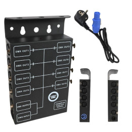 LIGHT4ME XSPLIT 8 rozdzielacz sygnalu DMX splitter 8-kanalow