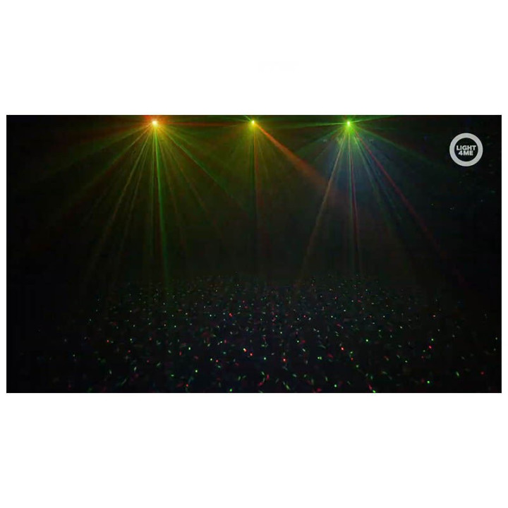 LIGHT4ME BELKA LED PAR DERBY LASER multiefekt swietlny zesta