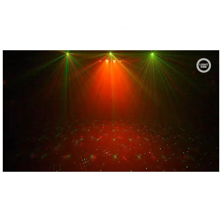 LIGHT4ME BELKA LED PAR DERBY LASER multiefekt swietlny zesta