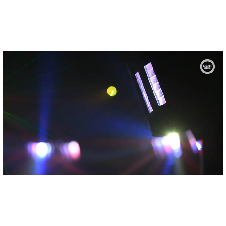 LIGHT4ME BELKA LED PAR DERBY LASER multiefekt swietlny zesta