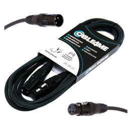 CABLE4ME kabel DMX 3pin 20m do swiatel