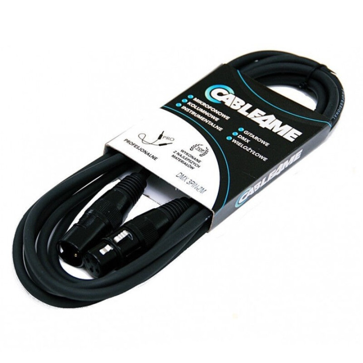 CABLE4ME kabel DMX 3pin 20m do swiatel