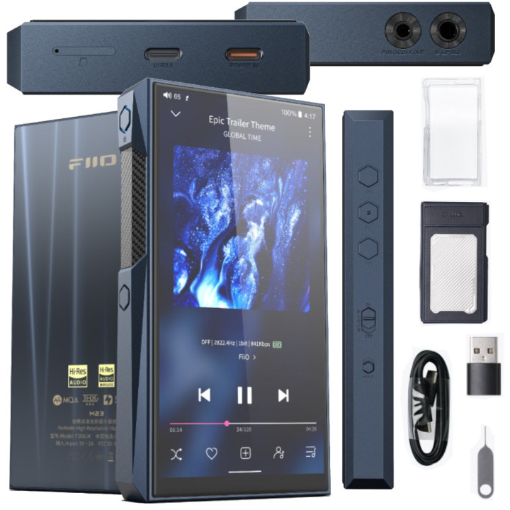 FIIO M23 Dark Blue przenosny odtwarzacz audio Hi-Res