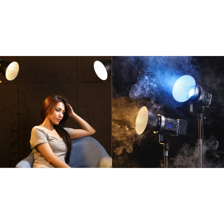 Ulanzi V-120C Lampa LED RGB, WB (2700 K - 6500 K)