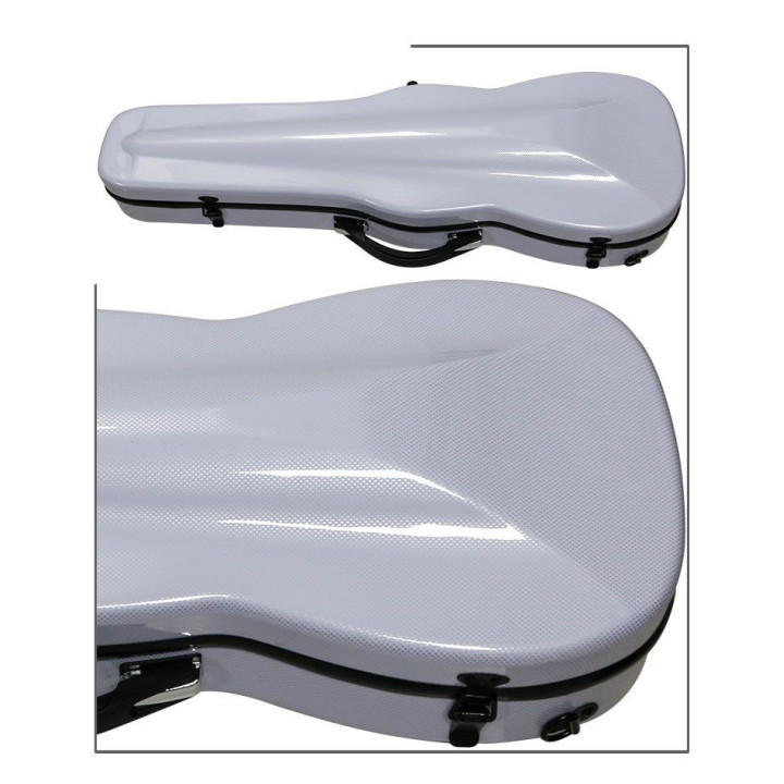 HARD BAG CY100 Futeral na skrzypce 4/4 bialy