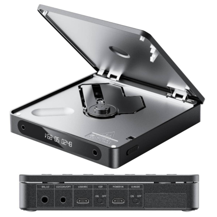 FiiO DM13 Przenosny odtwarzacz CD z bluetooth Czarny