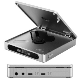 FiiO DM13 Przenosny odtwarzacz CD z bluetooth Srebrny