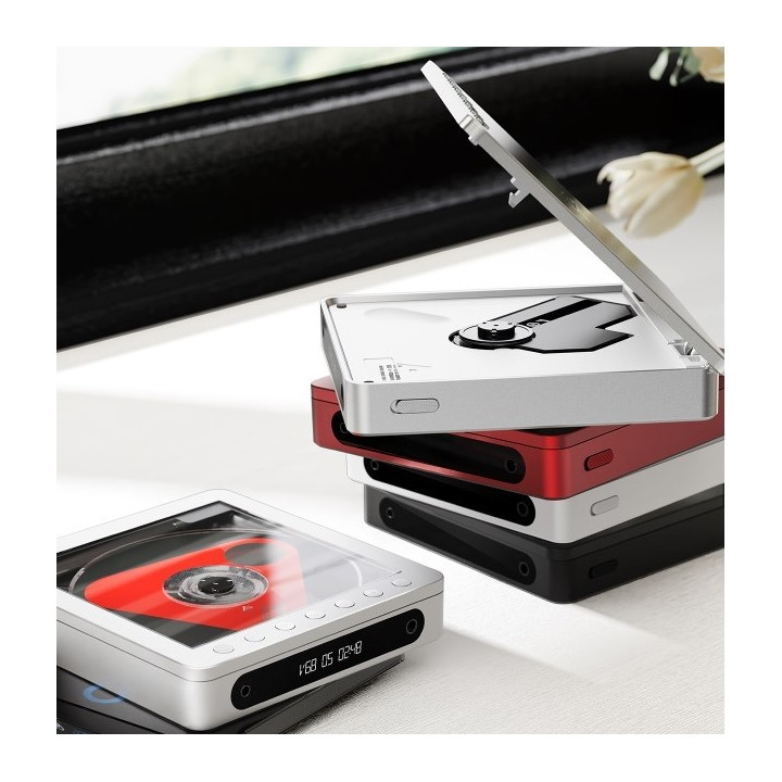 FiiO DM13 Przenosny odtwarzacz CD z bluetooth Srebrny