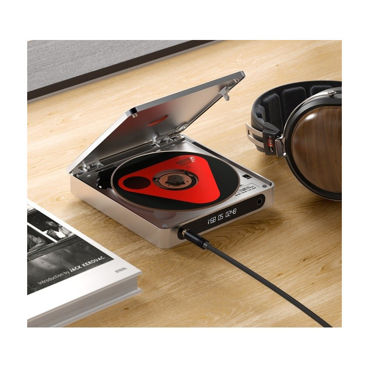FiiO DM13 Przenosny odtwarzacz CD z bluetooth Srebrny