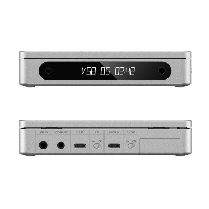 FiiO DM13 Przenosny odtwarzacz CD z bluetooth Srebrny