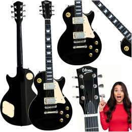 V-TONE VLP1 BK gitara elektryczna 4/4 Les Paul 39" HH czarna