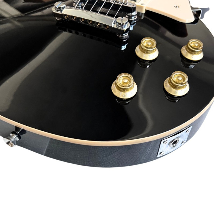 V-TONE VLP1 BK gitara elektryczna 4/4 Les Paul 39" HH czarna