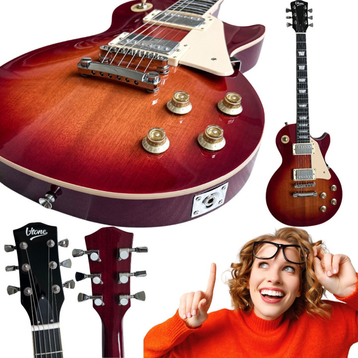 V-TONE VLP1 BS gitara elektryczna 4/4 Les Paul 39" HH Honey-