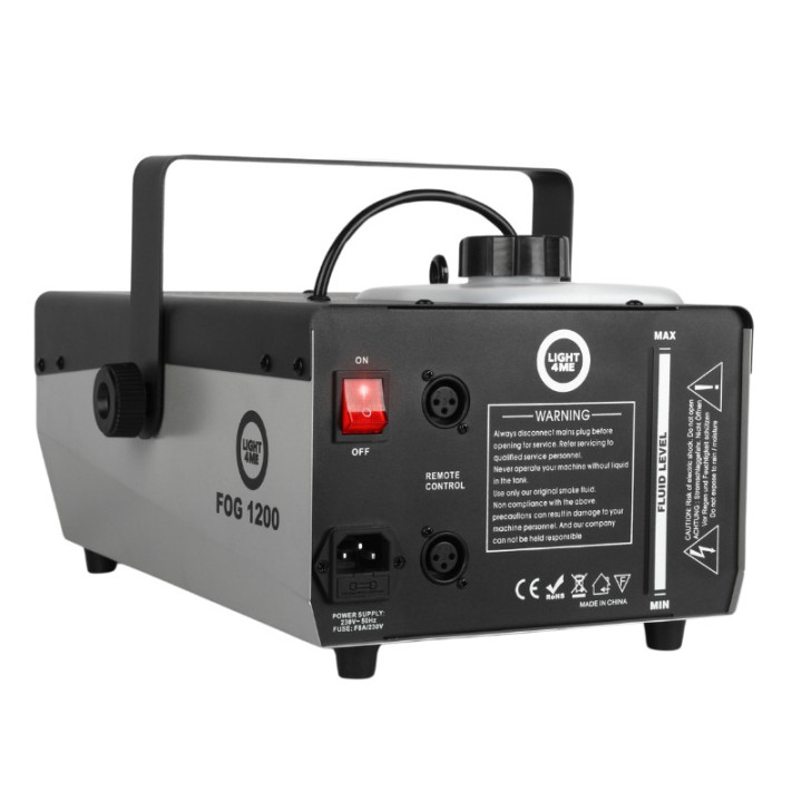 LIGHT4ME FOG 1200 V2 wytwornica dymu mgly pilot bezprzewodow