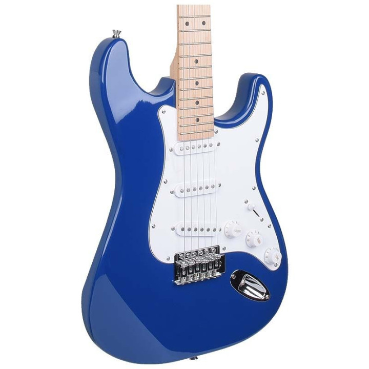 NN EG SET BLU zestaw gitarowy gitara elektryczna stratocaste