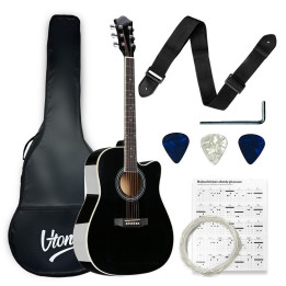 V-TONE AG TWO BK gitara akustyczna 4/4 czarna