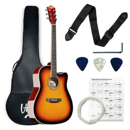 V-TONE AG TWO SB gitara akustyczna 4/4 brazowa