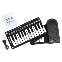 DNA ROLL 49 keyboard zwijany gumowy przenosny klawisze organ