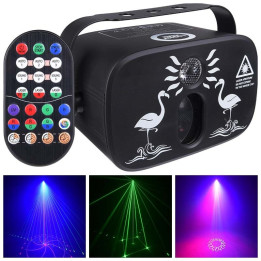 LIGHT4ME PARTY LIGHT 2 efekt LED oswietlenie disco laser +pi