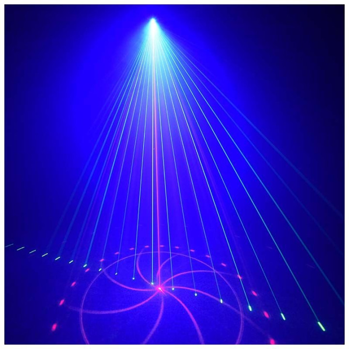 LIGHT4ME PARTY LIGHT 2 efekt LED oswietlenie disco laser +pi