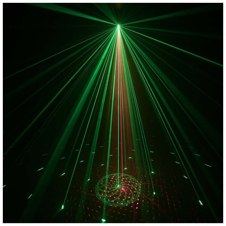 LIGHT4ME PARTY LIGHT 2 efekt LED oswietlenie disco laser +pi