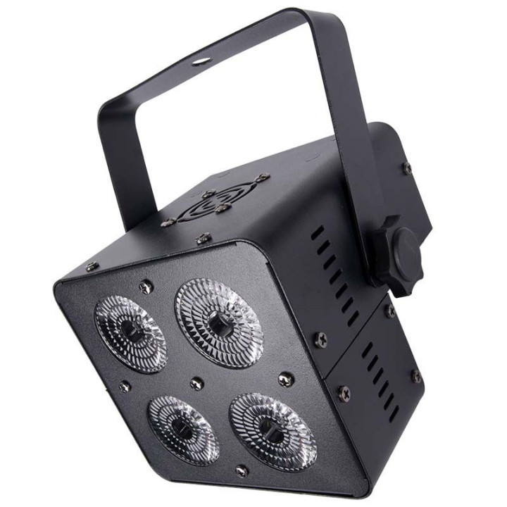 LIGHT4ME QUADRO PAR 4x15W RGBW reflektor sceniczny LED