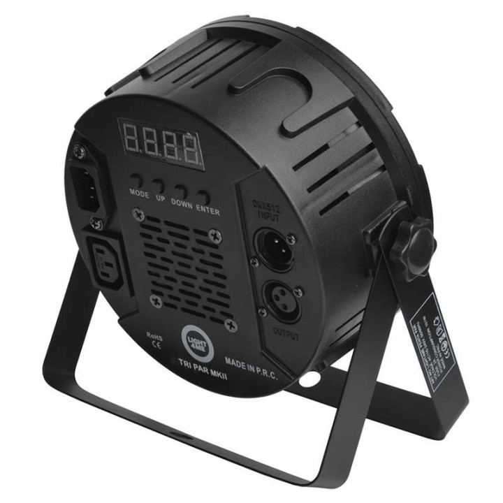 LIGHT4ME TRI PAR 8x9W MKII RGB LED slim plaski reflektor est