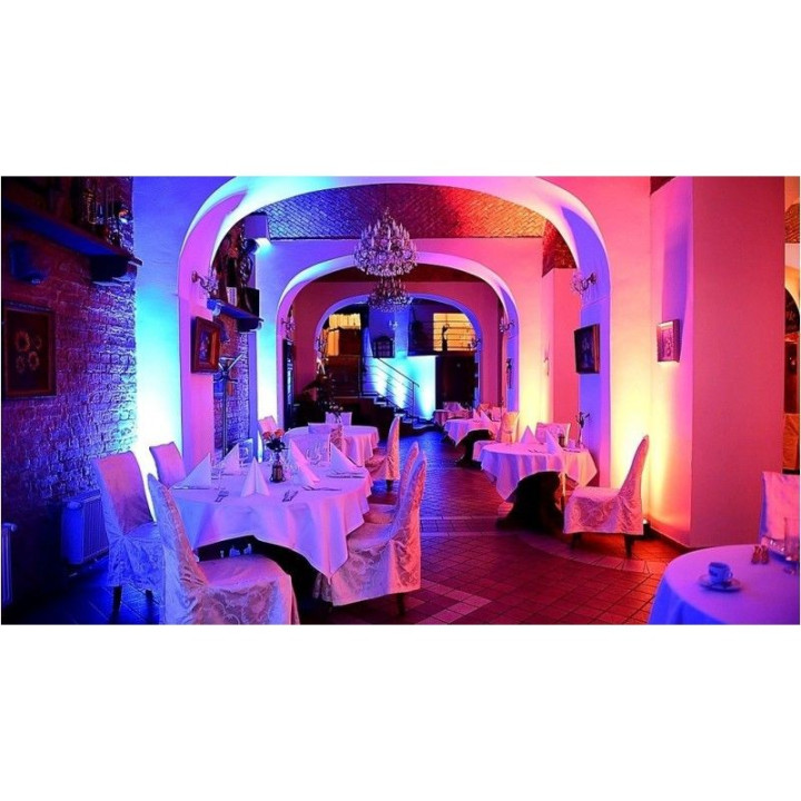 LIGHT4ME TRI PAR 8x9W MKII RGB LED slim plaski reflektor est