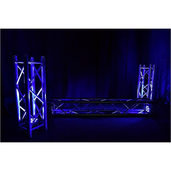 LIGHT4ME TRI PAR 8x9W MKII RGB LED slim plaski reflektor est