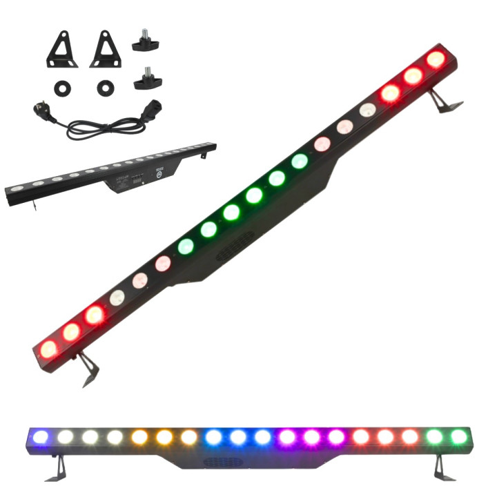LIGHT4ME MATRIX BAR 18x8W RGBW listwa oswietleniowa oswietle