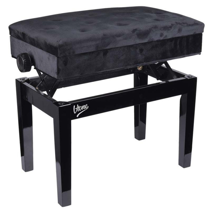 V-TONE LAWA 2 WL lawa do pianina ze schowkiem WELUR BK