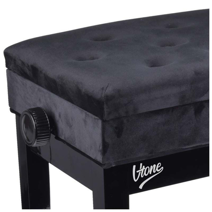 V-TONE LAWA 2 WL lawa do pianina ze schowkiem WELUR BK