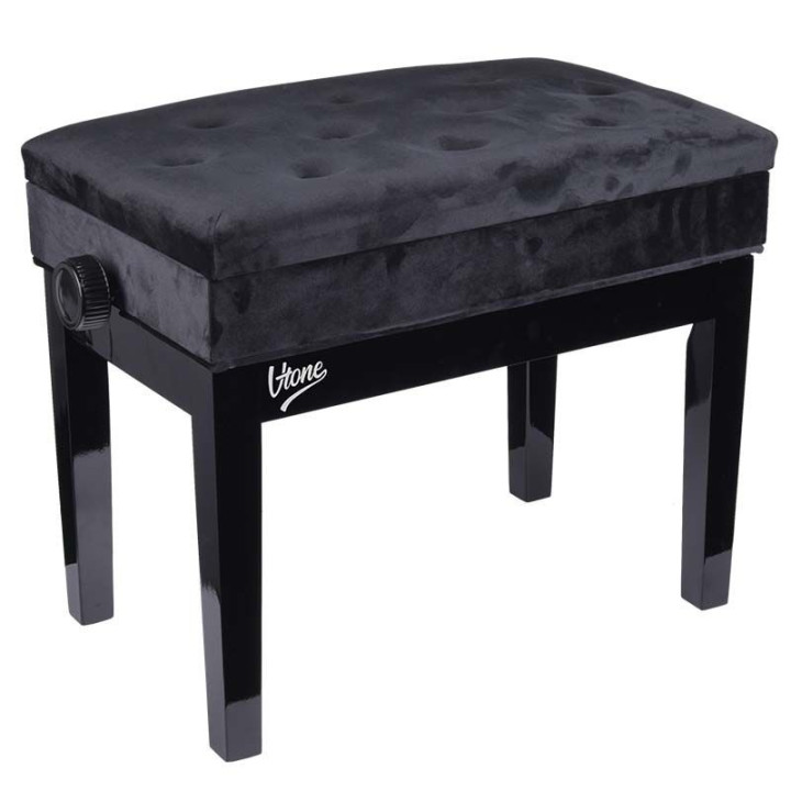 V-TONE LAWA 2 WL lawa do pianina ze schowkiem WELUR BK
