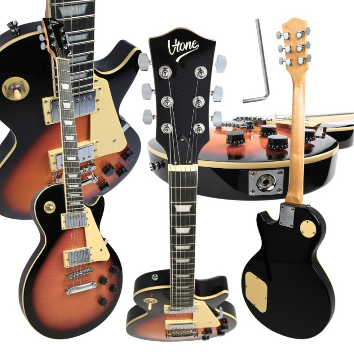 V-TONE GLP39 SBT gitara elektryczna 4/4 Les Paul 39" HH sunb