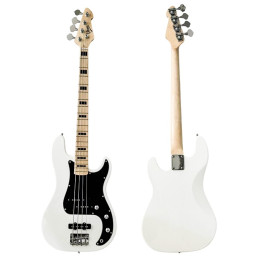 V-TONE PJB46 WH gitara basowa 4/4 biala Precision Jazz Bass